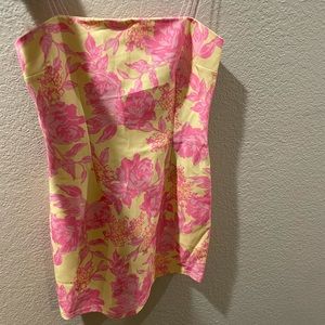 Brand New White Fox Dress